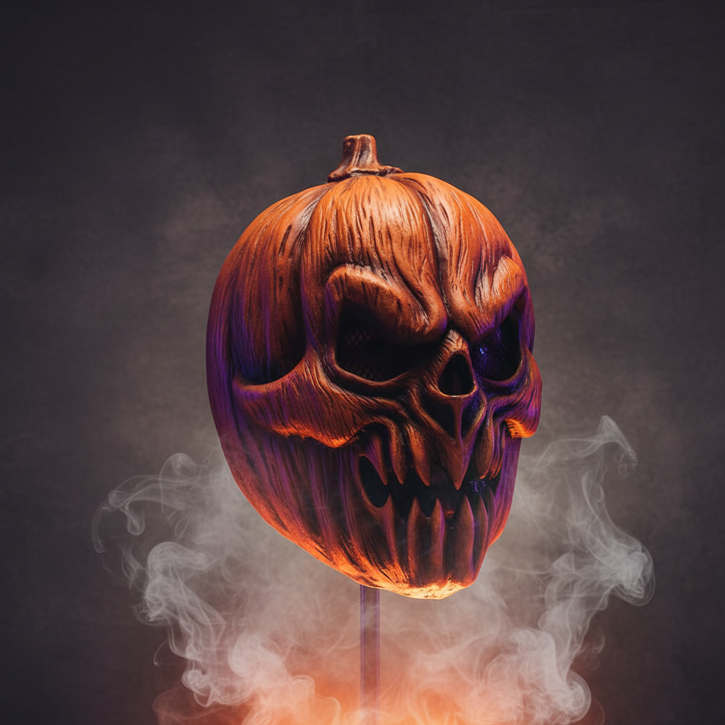 Halloween Latex Mask - Killer Pumpkin | Merthyr Tydfil | Why Not Shop Online