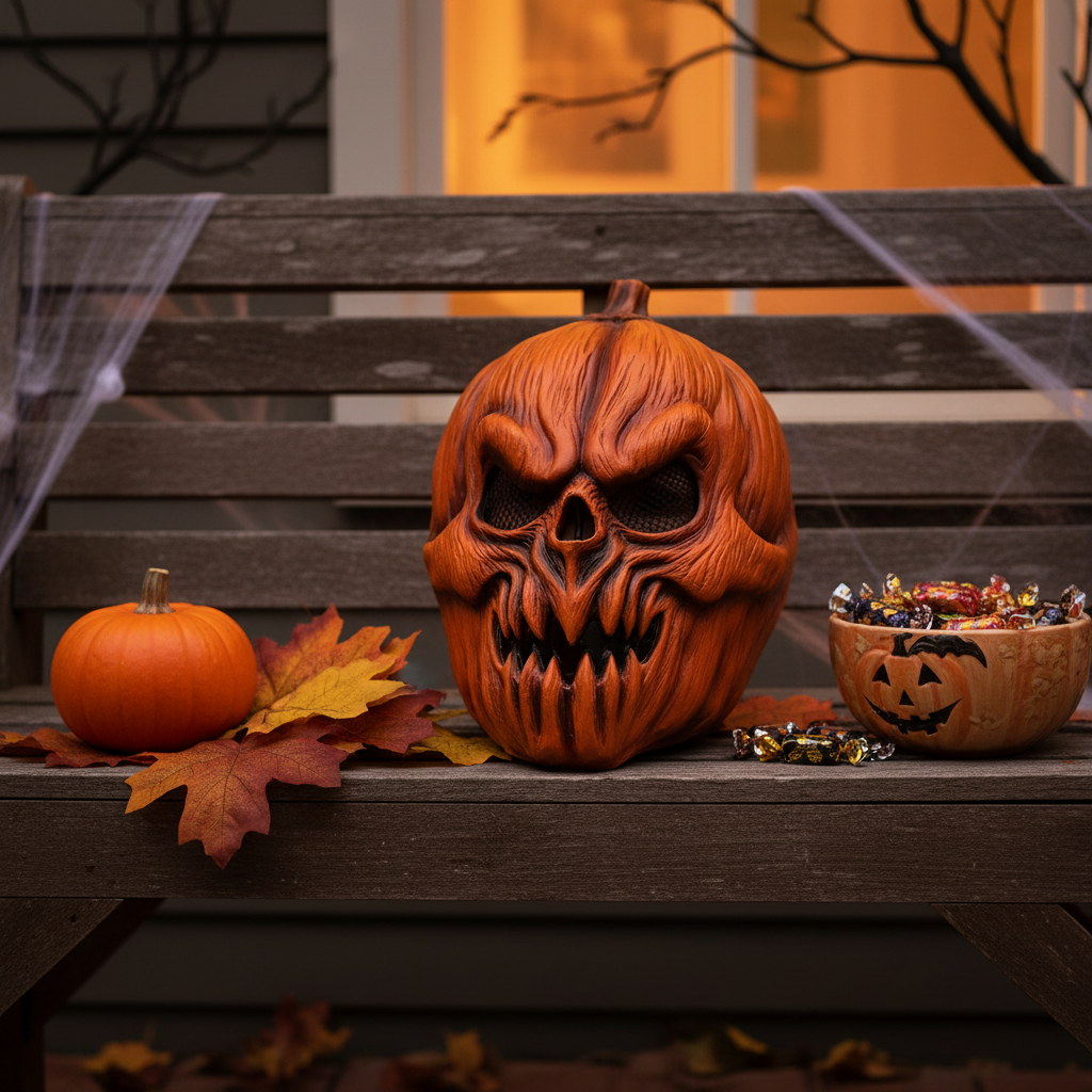 Halloween Latex Mask - Killer Pumpkin | Merthyr Tydfil | Why Not Shop Online