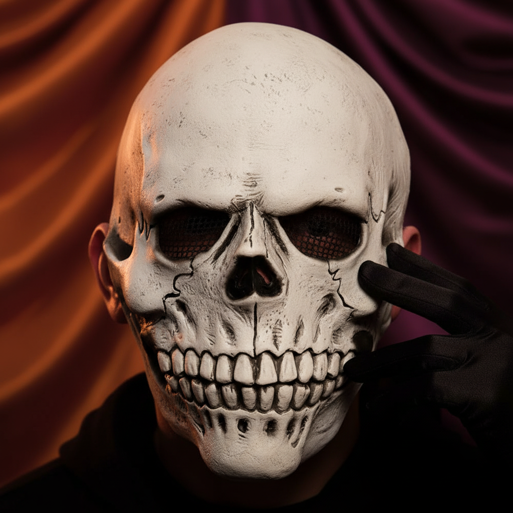 Halloween Skeleton Latex Mask | Merthyr Tydfil | Why Not Shop Online