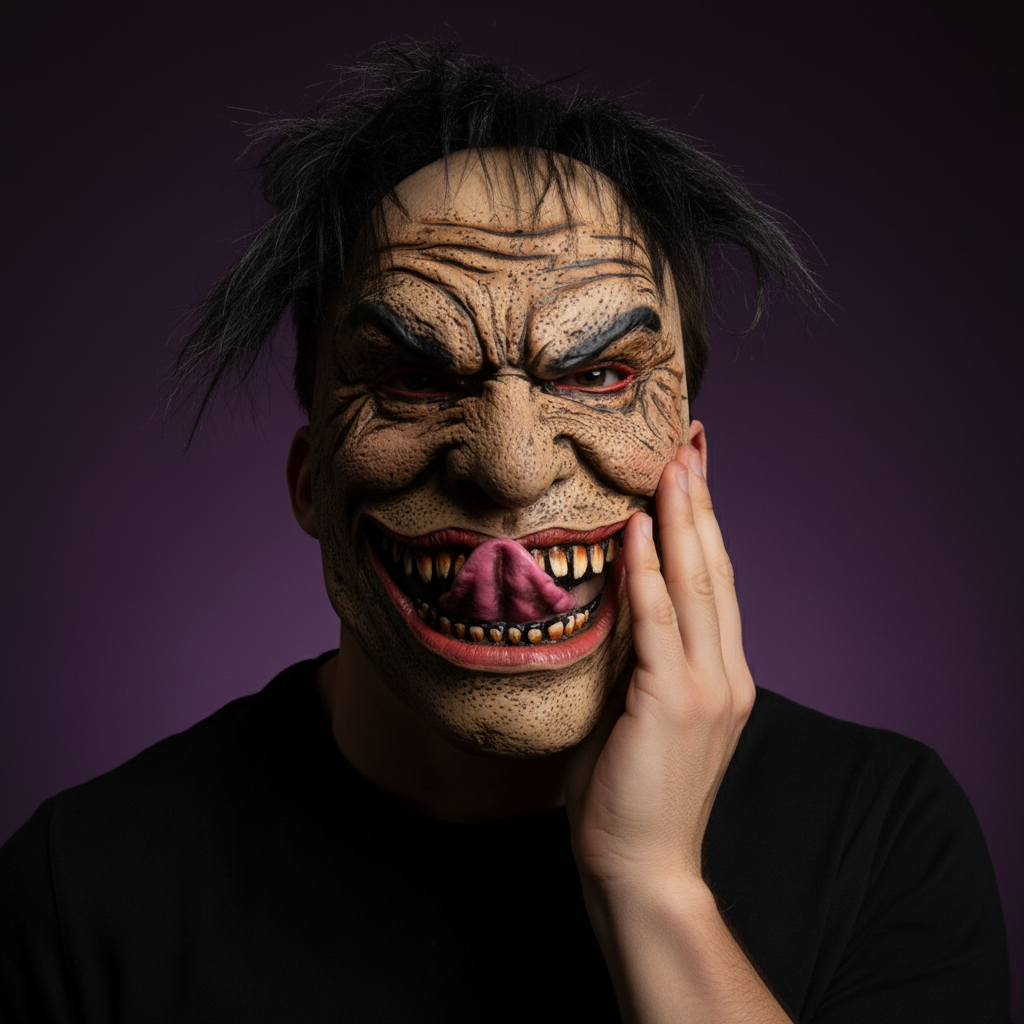 Halloween Smiling Freak Latex Mask | Merthyr Tydfil | Why Not Shop Online