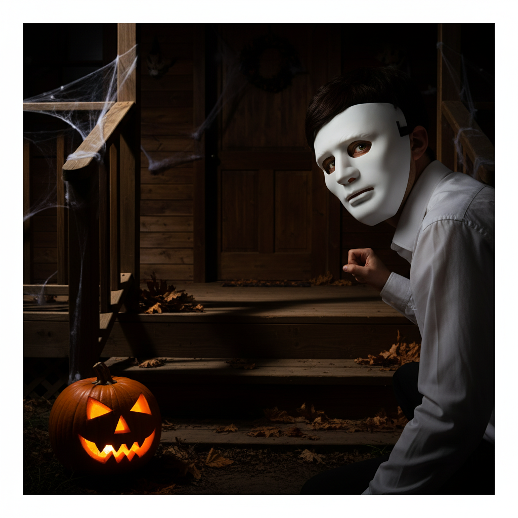 Halloween Good Quality White Robot Mask | Merthyr Tydfil | Why Not Shop Online