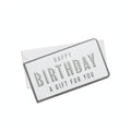 Happy Birthday Money Wallet and Envelope with birthday-themed design and A Gift For You text