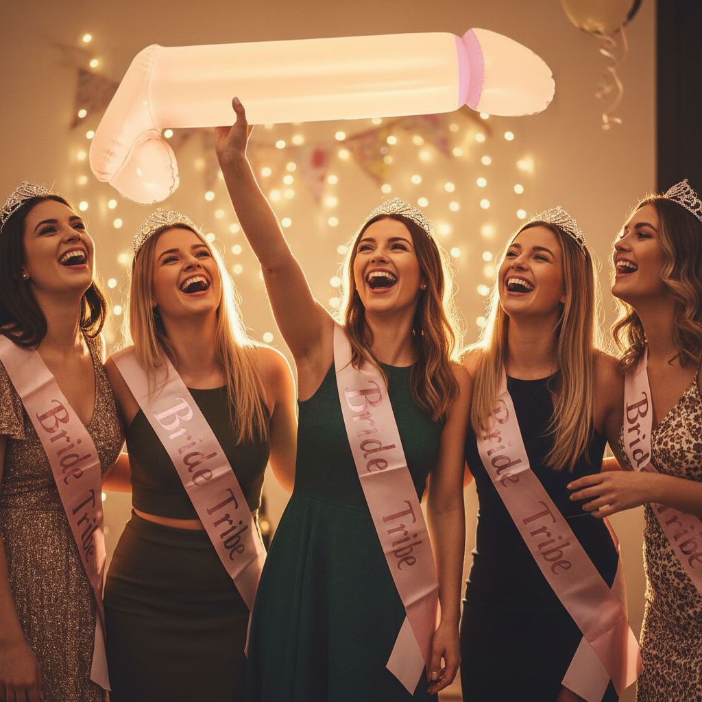 Hen Party Inflatable Willy 90cm Human Interaction