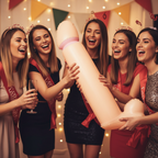 Hen Party Inflatable Willy 90cm Lifestyle Interaction