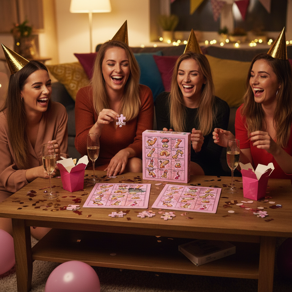 Hen Party Jigsaw Puzzle - Group Lifestyle
