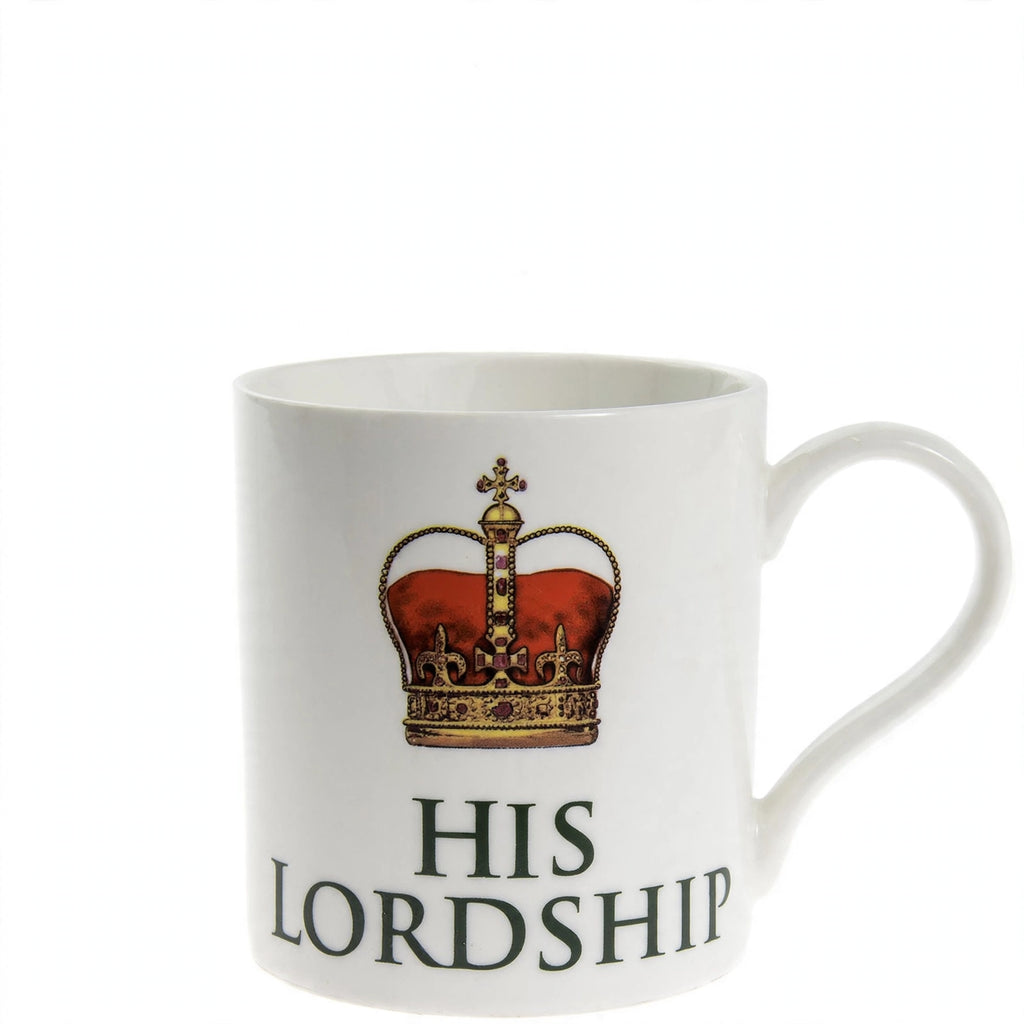 His Lordship Fine China Gift Mug with His Lordship wording