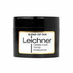 Leichner Camera Clear Tinted Foundation Blend of Tan on a pure white background, studio hero shot
