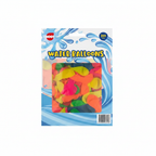 200 mixed colour water balloons pack displayed on a pure white background, Amazon and eBay compliant hero shot
