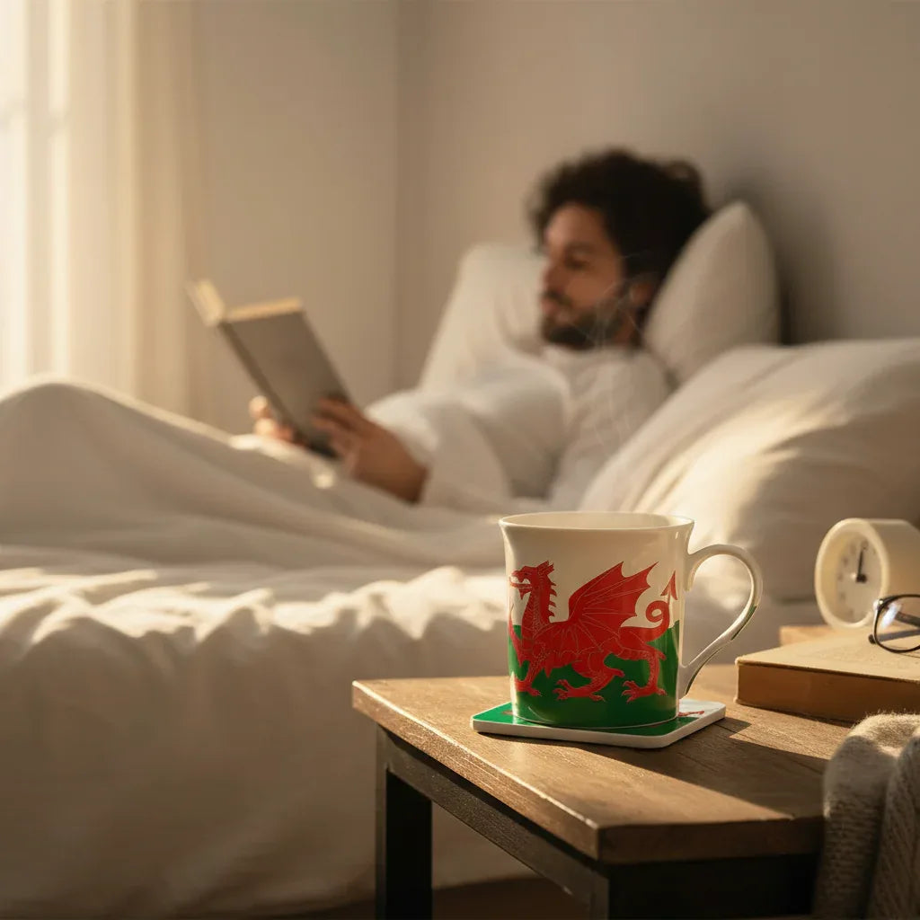 Welsh Dragon Mug & Coaster - Why Not Shop