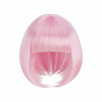 Diva Baby Pink Bob Wig on white background — fancy dress costume wig