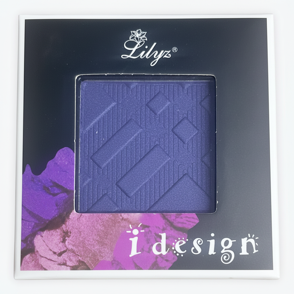 Lilyz Design Eyeshadow Mono Denim Blue on a crisp white background – professional product shot