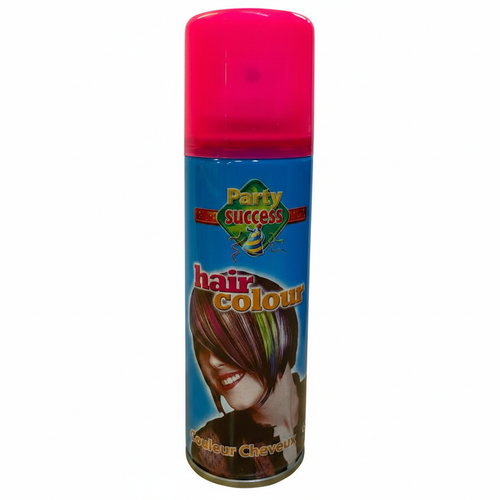 Party Success Fluorescent Pink Hair Colour Spray 125ml on white background - Amazon eBay hero shot