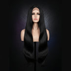 Wicked Costumes Women's 39" Ultra-Long Black Halloween Wig - Enchanting Length - Why Not Shop