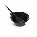 Hair Dye Colouring Brush And Bowl Set - Black - Amazon eBay Hero Shot on White Background