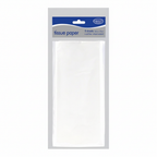 White Tissue Paper 50cm x 75cm Pack of 5 by County Stationery on a pure white background, product centred, studio lighting