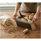 Eurowrap Hamper Kit Kraft Brown (Basket Not Included) - Why Not Shop