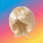 Wicked Costumes Men's Blonde Party Wig - Cool Guy Fancy Dress Costume - Why Not Shop