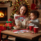 North Pole Christmas Money Wallets - Festive Gift Card Holders (Pack of 4) - Why Not Shop