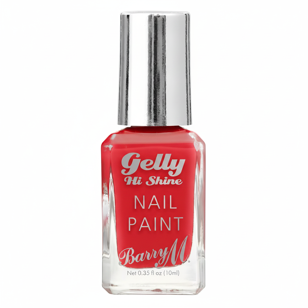 Barry M Gelly Hi Shine Nail Polish Passion Fruit 029 - hero white background product shot