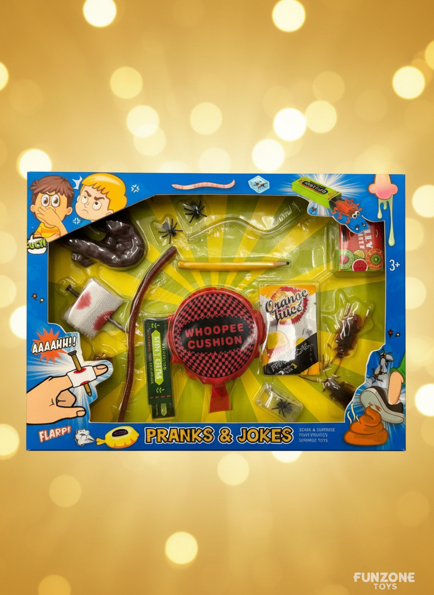 Prank Toys Gag Gift Box - Novelty 15 Joke Set | Merthyr Tydfil | Why Not Shop Online