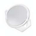 Double Sided Mirror With Stand - Clear Acrylic - Hero Shot on White Background