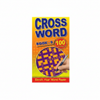 Crossword Puzzle Book For Adults 100 Easy-To-Read Brain Games on white background - Why Not Shop