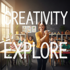 Teacher writing on a classroom chalkboard with white liquid chalk marker pens