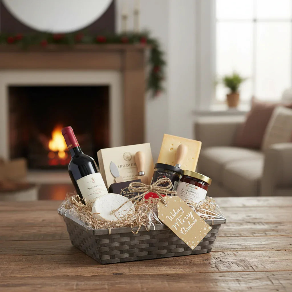 Eurowrap Hamper Kit Kraft Brown (Basket Not Included) - Why Not Shop