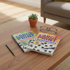 Mega Large Print Crossword Book - Book Numbers Vary