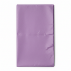 Purple tissue paper pack of 10 sheets on white background, studio product photography