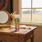 Party Success Multi-Colour Glitter Hair Spray 125ml on dressing table with natural window light