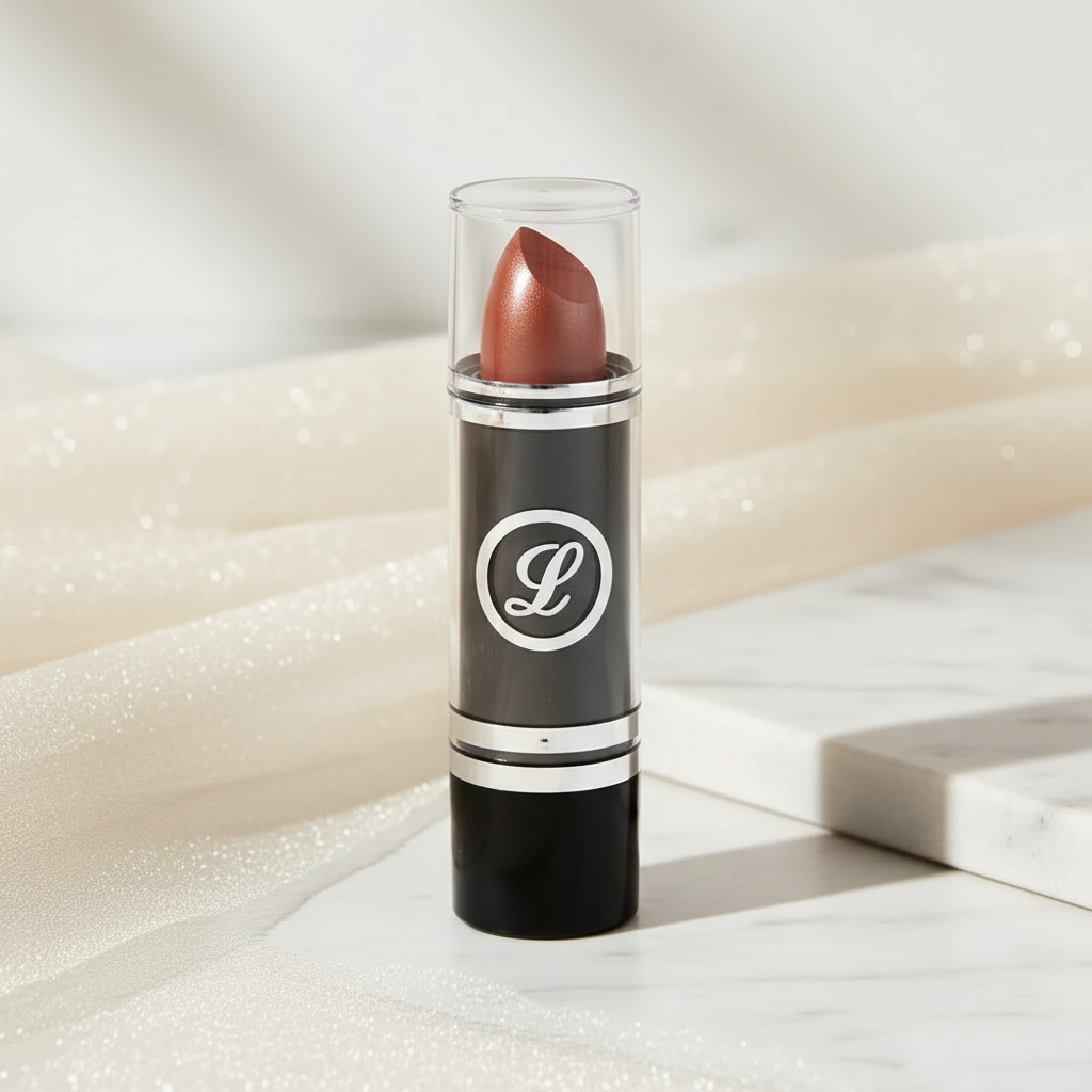 Laval Lipstick Tawny 37 product shot on elegant neutral background
