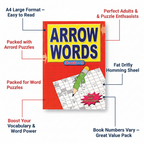 Arrow Words A4 Book - Numbers Vary