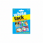 White Tack 50g County Stationery reusable adhesive putty on white background - Why Not Shop