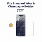 Navy Ombre Bottle Gift Bag