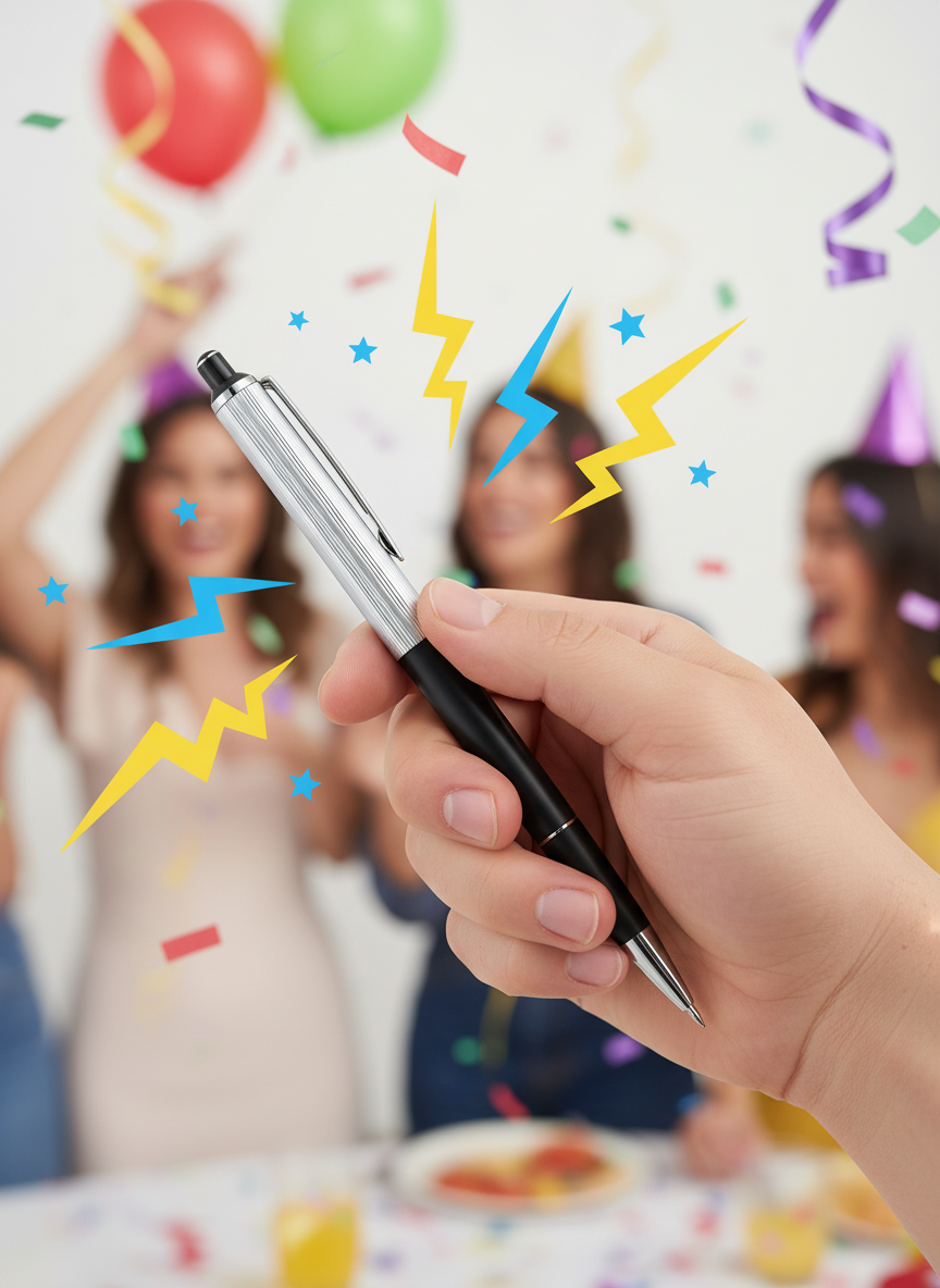 Electric Shock Pen Prank Toy Funny Joke Ballpoint Pen Gag Gift | Merthyr Tydfil | Why Not Shop Online