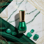 Saffron Nail Polish - #30 Emerald Green - Why Not Shop