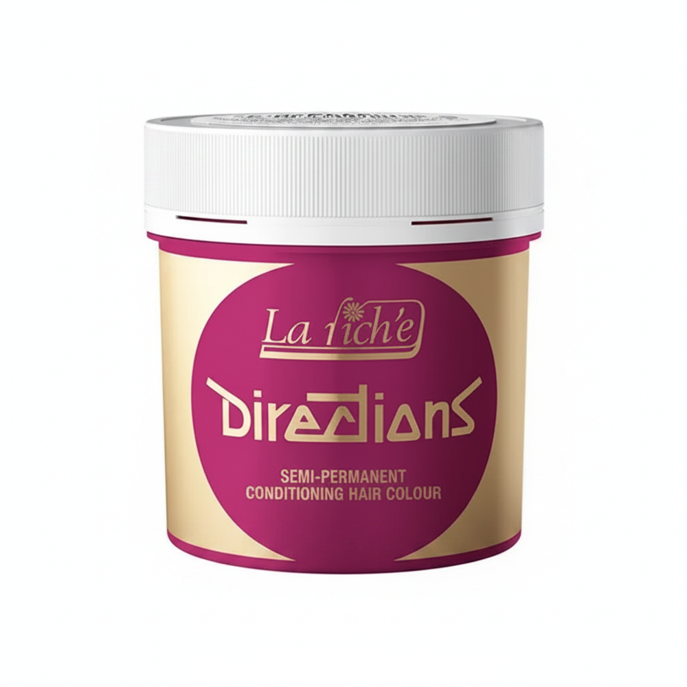 La Riche Directions Flamingo Pink Semi-Permanent Hair Dye 88ml on pure white background, studio hero shot