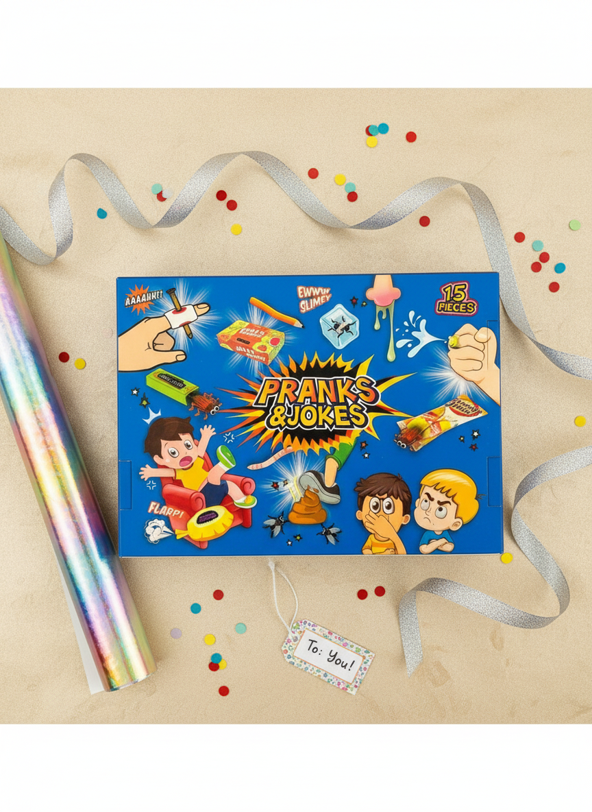 Prank Toys Gag Gift Box - Novelty 15 Joke Set | Merthyr Tydfil | Why Not Shop Online