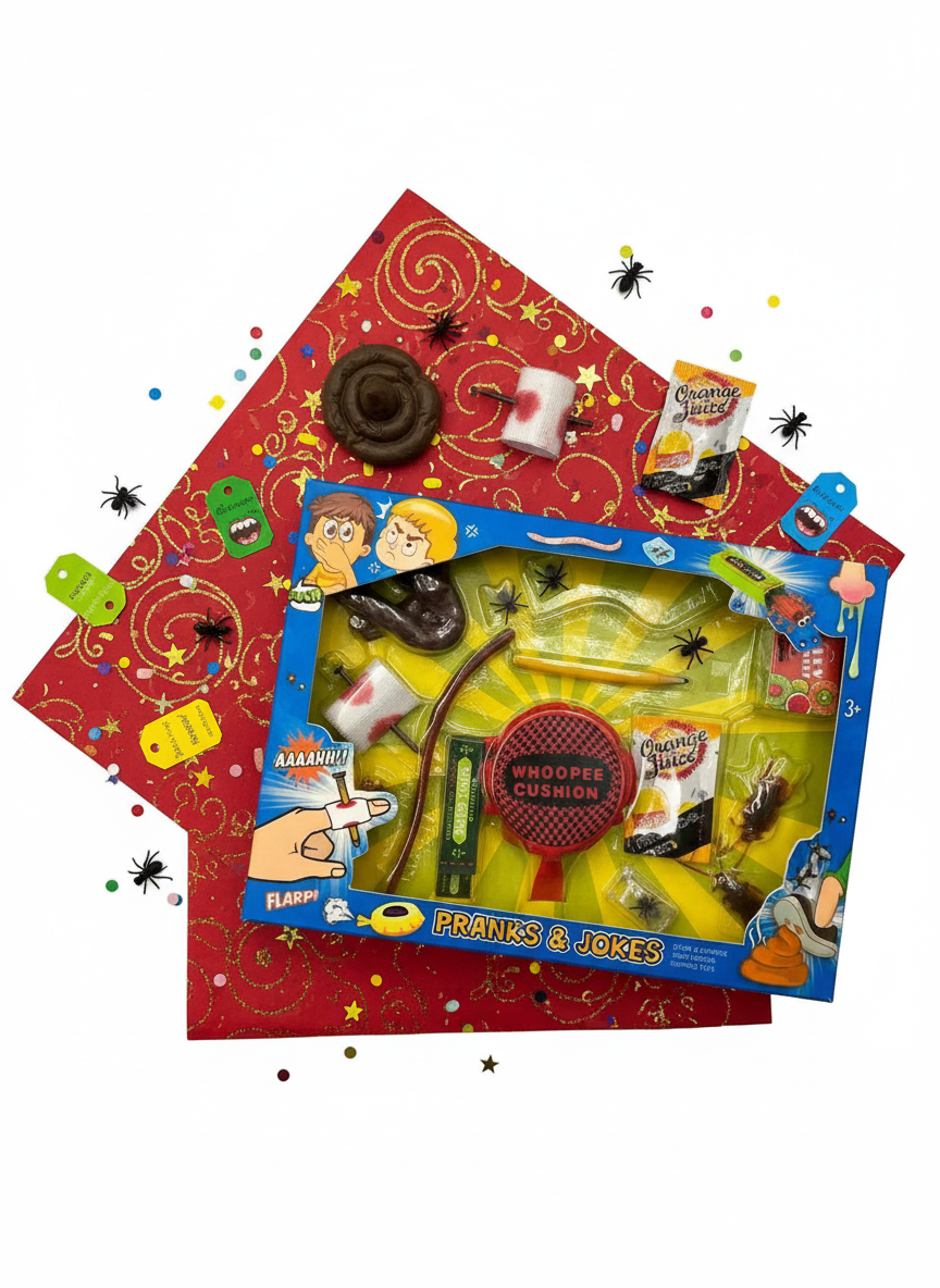 Prank Toys Gag Gift Box - Novelty 15 Joke Set | Merthyr Tydfil | Why Not Shop Online