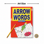 Arrow Words A4 Book - Numbers Vary