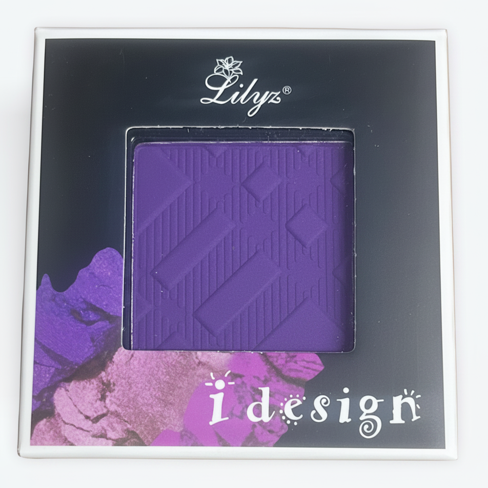 Lilyz Design Eyeshadow Mono Navy Blue on a crisp white background – professional product shot