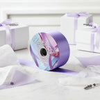 Eleganza Poly Ribbon 50mm x 91m (100yds) Lavender - Why Not Shop