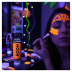 Moon Glow Supersize Intense Neon UV Face Paint, Intense Orange 75ml - Why Not Shop