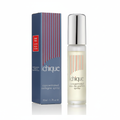 Taylor of London Chique 50ml concentrated eau de parfum spray and box on white background, studio hero shot