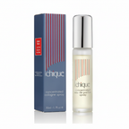 Taylor of London Chique 50ml concentrated eau de parfum spray and box on white background, studio hero shot