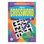 Compact A5 Crossword Puzzle Book on a clean white background — perfect for puzzles on the go