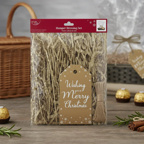 Eurowrap Hamper Kit Kraft Brown (Basket Not Included) - Why Not Shop