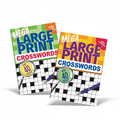 Mega Large Print Crossword Book - Book Numbers Vary