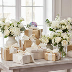Eleganza Poly Ribbon 50mm x 91m (100yds) Cream - Why Not Shop
